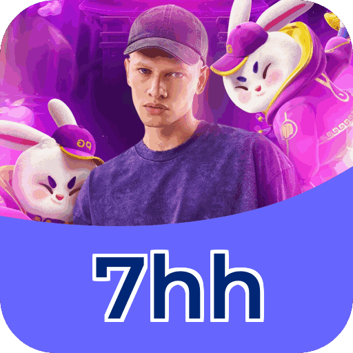 Interface do aplicativo 7hh mostrando jogos disponíveis no iOS e Android